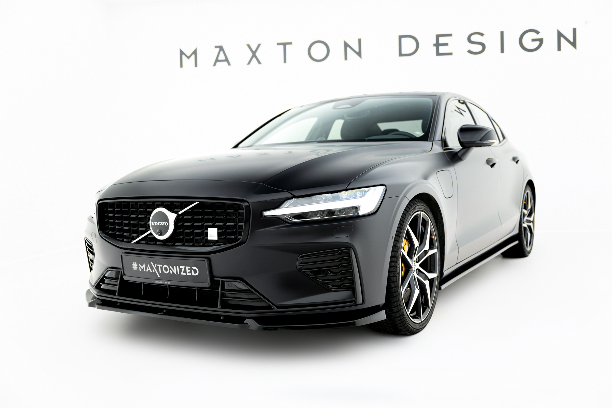 Volvo S60 / V60 R-Design 2017+ Frontsplitter V.1 Maxton Design