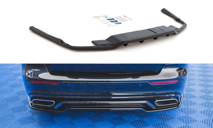 Volvo S60 / V60 R-Design 2017+ Diffuser Med Splitters Maxton Design