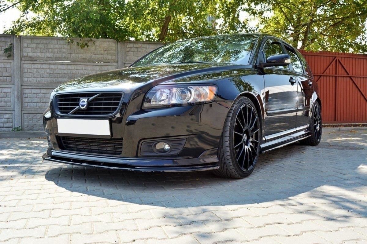 Volvo V50 R-Design Facelift 2007-2012 Frontsplitter V.1 Maxton Design