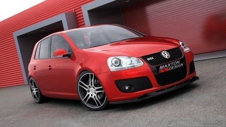 VW Golf MK5 GTI 2003-2008 Frontläpp / Frontsplitter Maxton Design i gruppen Bilmodeller / VW / Golf 5 03-09 / Styling hos DDESIGN AB (VW-GO-5-GTI-FD1G)