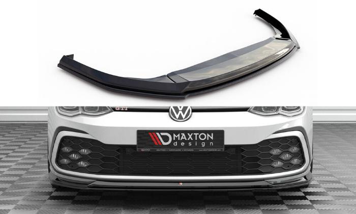 Volkswagen Golf MK8 GTI 2019+ Frontsplitter V.6 Maxton Design i gruppen Bilmodeller / VW / Golf 8 GTI 19+ hos DDESIGN AB (VW-GO-8-GTI-FD6G-FD6RG)