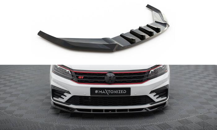 Volkswagen Passat GT B7 2010-2014 Frontsplitter V.1 Maxton Design i gruppen Bilmodeller / VW / Passat 05-14 / Styling hos DDESIGN AB (VW-PA-B7-GT-FD1G)