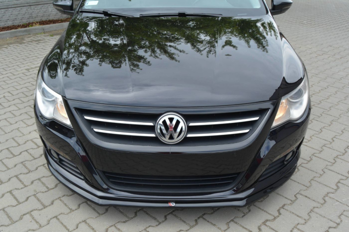 VW Passat CC Standard 2008-2012 Frontläpp / Frontsplitter V.2 Maxton Design i gruppen Bilmodeller / VW / Passat CC / Styling hos DDESIGN AB (VW-PA-CC-FD2G)