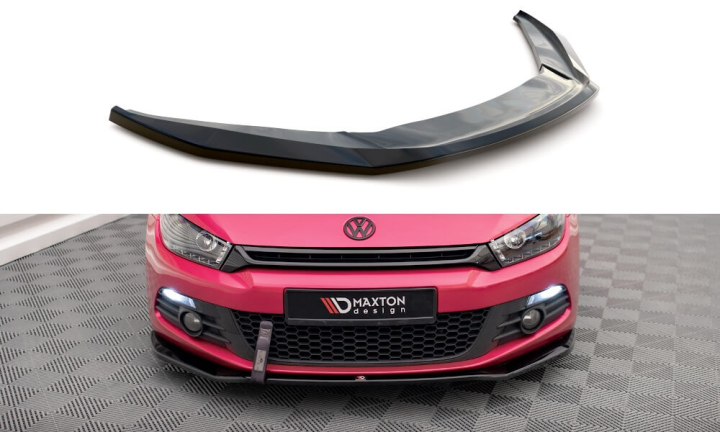 VW Scirocco 2008-2014 Frontsplitter V.2 Maxton Design i gruppen Bilmodeller / VW / Scirocco 08-17 / Styling hos DDESIGN AB (VW-SC-3-FD2)