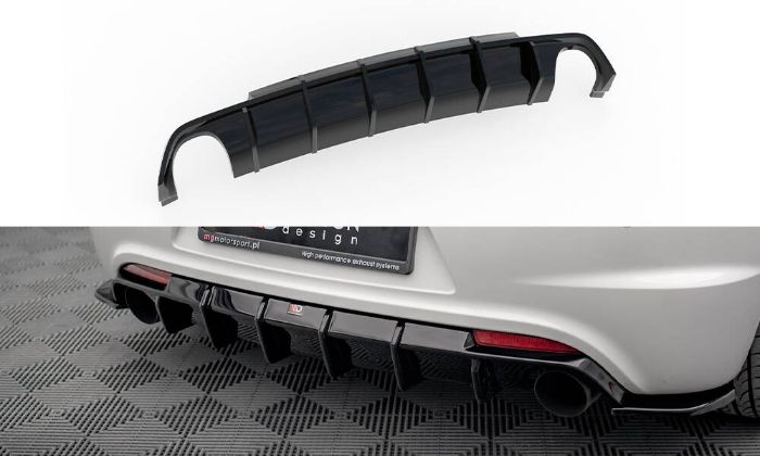 Volkswagen Scirocco R Mk3 2008-2014 Diffuser Maxton Design i gruppen Bilmodeller / VW / Scirocco 08-17 / Styling hos DDESIGN AB (VW-SC-3-R-RS1G)