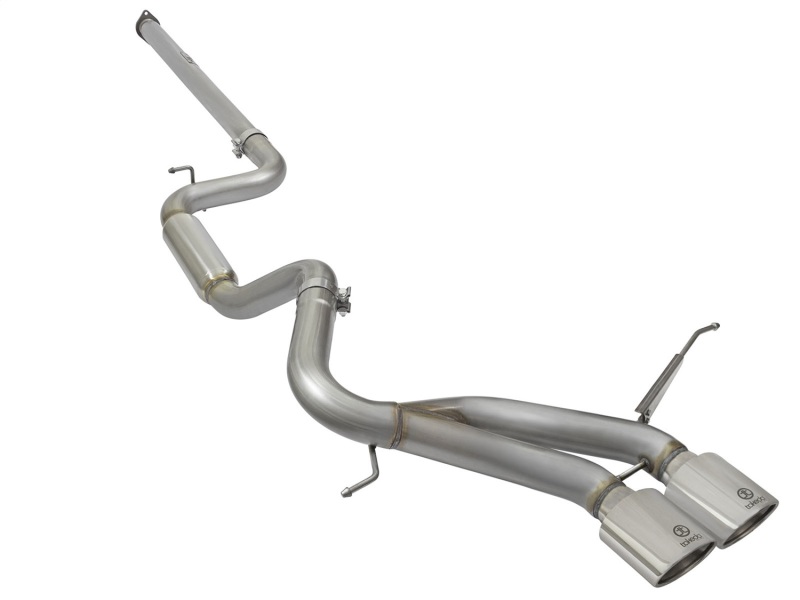 Ford Focus ST 2013-2018 L4-2.0L (t) Takeda 3in 304 SS Cat-Back Sportavgassystem aFe Power - Polerade Utblås