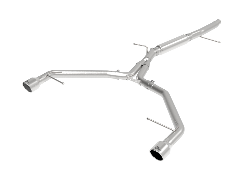 Audi A4 B9 2017-2019 2.0L (t) MACHForce XP 3in-2.5in SS Sportavgassystem Axle-Back aFe Power - Polerade Utblås i gruppen Välj bilmodell / Audi / A4 - S4 - RS4 (B9) 2015+ / Tuning hos DDESIGN Scandinavia AB (afe49-36419-P)