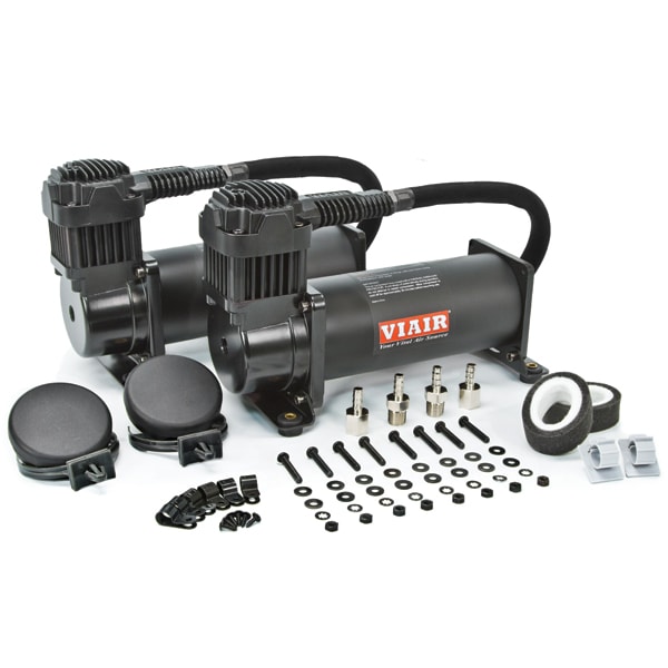 alf23444B Viair 444C Dual-Pack Kompressorer Stealth Svart- 200 PSI Air Lift Performance