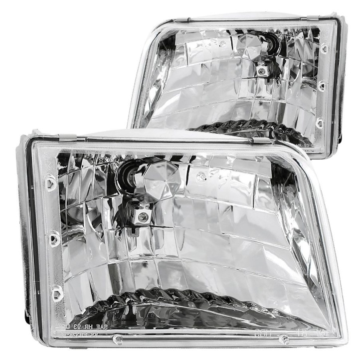 anz111036-1269 FORD Ranger 1993-1997 Crystal Strålkastare Krom ANZO