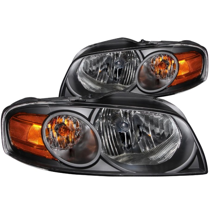 anz121235-1148 Nissan Sentra 2004-2006 Crystal Strålkastare Svarta ANZO