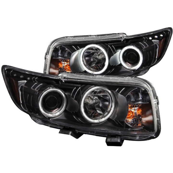 anz121280-2849 SCION XB 2008-2010 Projector Strålkastare Med Halo Svart ANZO