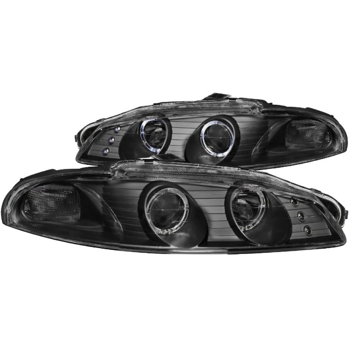 Mitsubishi Eclipse97-1999 Projector Strålkastare Med Halo Svart G2