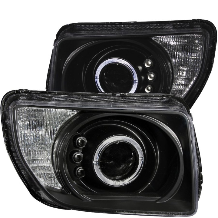 anz121432-2861 Honda ELEMENT 2003-2006 Projector Strålkastare Med Halo Svart ANZO