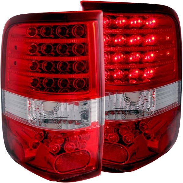 anz311022-2401 FORD F-150 2004-2008 LED Baklampor Röda/Klara ANZO