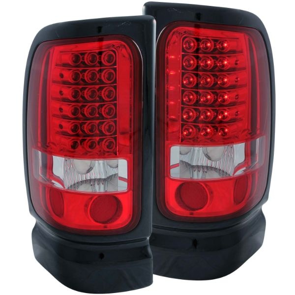 anz311052-2415 Dodge RAM 1994-2001 LED Baklampor Röda/Klara ANZO