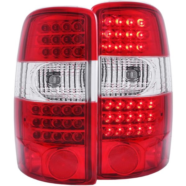 anz311100-2528 Chevrolet Suburban 2000-2006 LED Baklampor Röda/Klara G2 ANZO