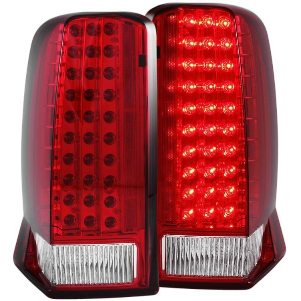 anz311120-2469 Cadillac Escalade 2002-2006 LED Baklampor Röda/Klara ANZO