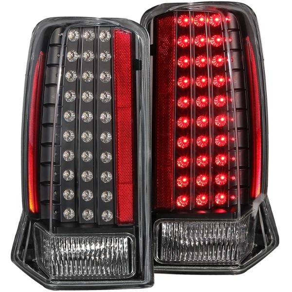 anz311121-2174 Cadillac Escalade 2002-2006 LED Baklampor Svarta ANZO