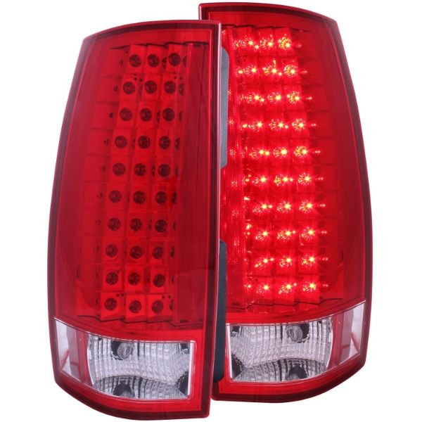 anz311140-2537 Chevrolet Suburban 2007-2014 LED Baklampor Röda/Klara G4 ANZO