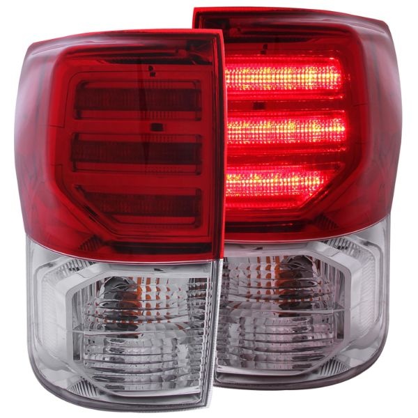 anz311204-2536 Toyota Tundra 2007-2013 LED Baklampor Röda/Klara G2 ANZO