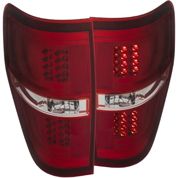 anz311260-2482 FORD F-150 2009-2013 LED Baklampor Röda/Klara ANZO