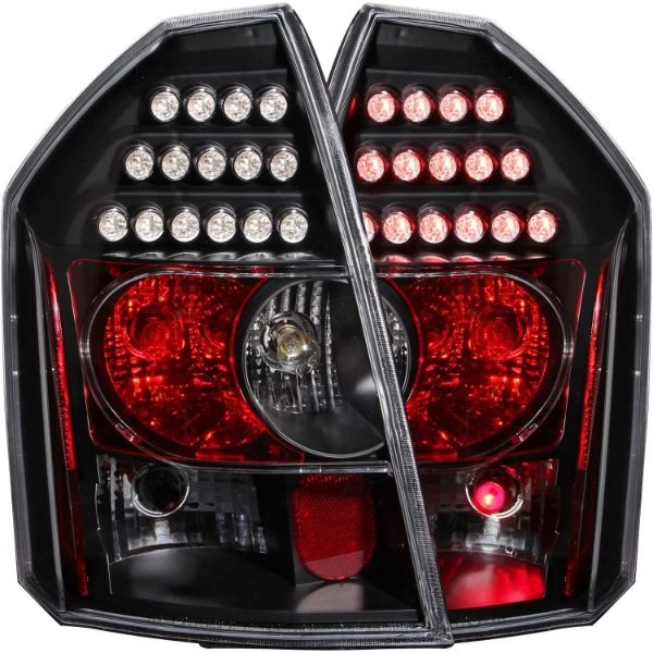 anz321011-2208 CHRYSLER 300C 2005-2007 LED Baklampor Svarta ANZO