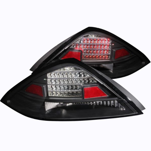 anz321029-2212 Honda Accord 2DR 2003-2005 LED Baklampor Svarta ANZO