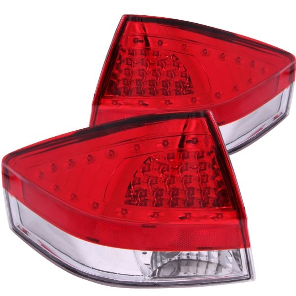 anz321197-2507 FORD Focus 2008-2011 LED Baklampor Röda/Klara ANZO