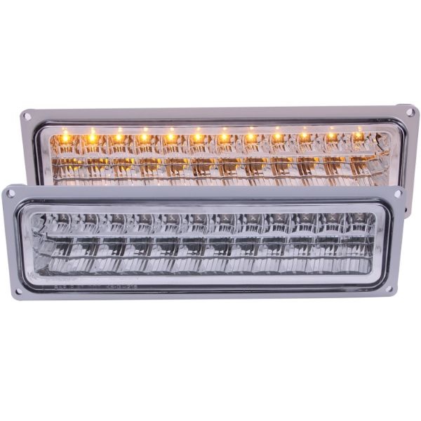 anz511048-1993 Chevrolet C2500 1988-1998 LED Parkeringsljus Krom ANZO