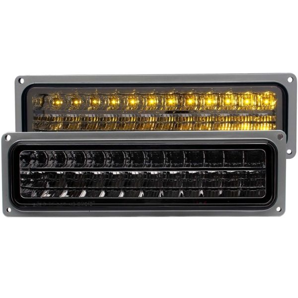 anz511068-2030 Chevrolet C1500 1988-1998 LED Parkeringsljus Röktonad ANZO