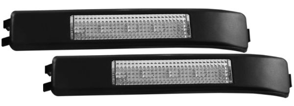 anz861115-1956 FORD F-150 Alla Modeller 2009-2014 LED-lampor Sidospeglar Klara Med Orange LED ANZO