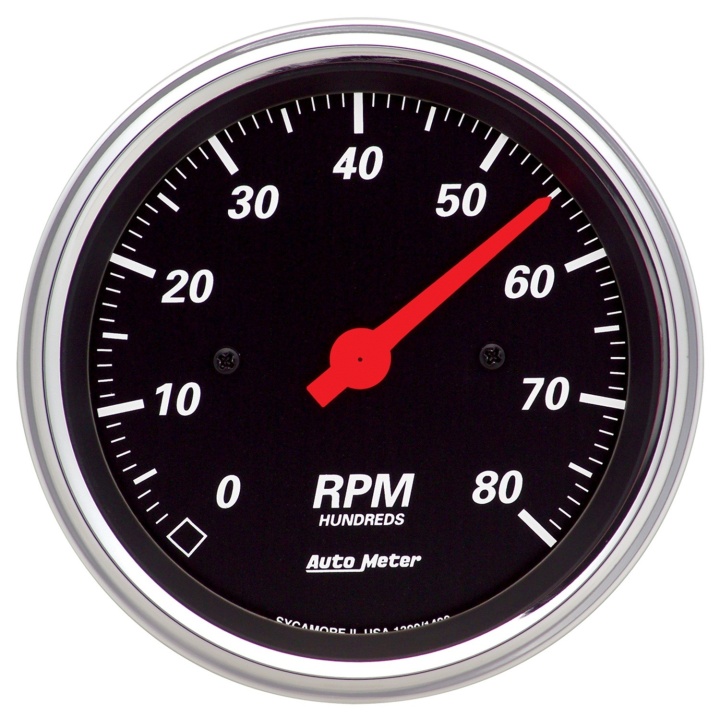 atm1490 Varvräknare 87mm 8000 RPM IN-DASH DESIGNER BLACK