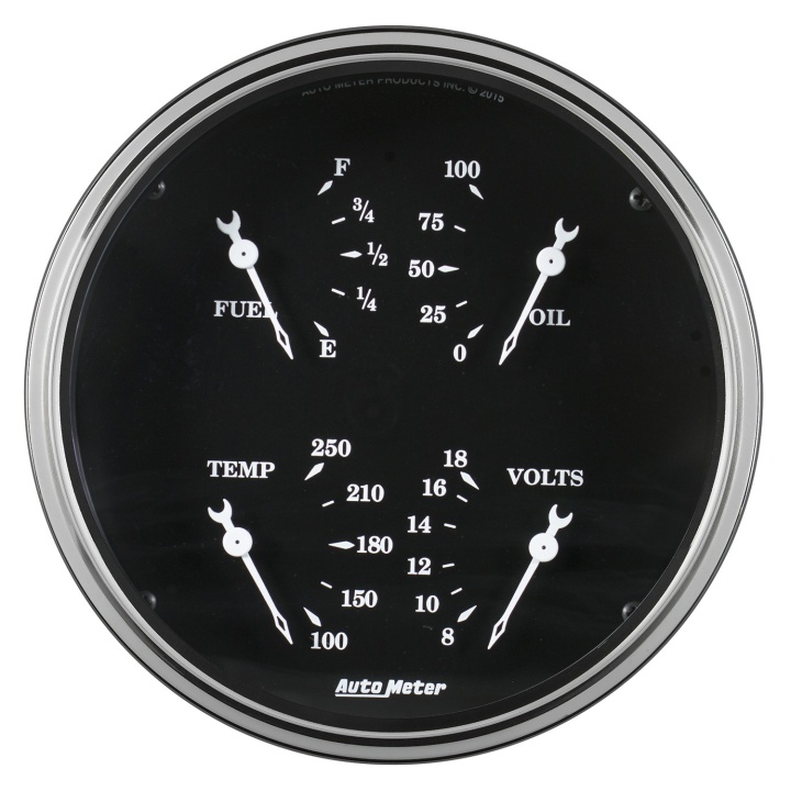 atm1710 Multimätare 127mm 240ΩE-33ΩF (Elektrisk) OLD TYME BLACK