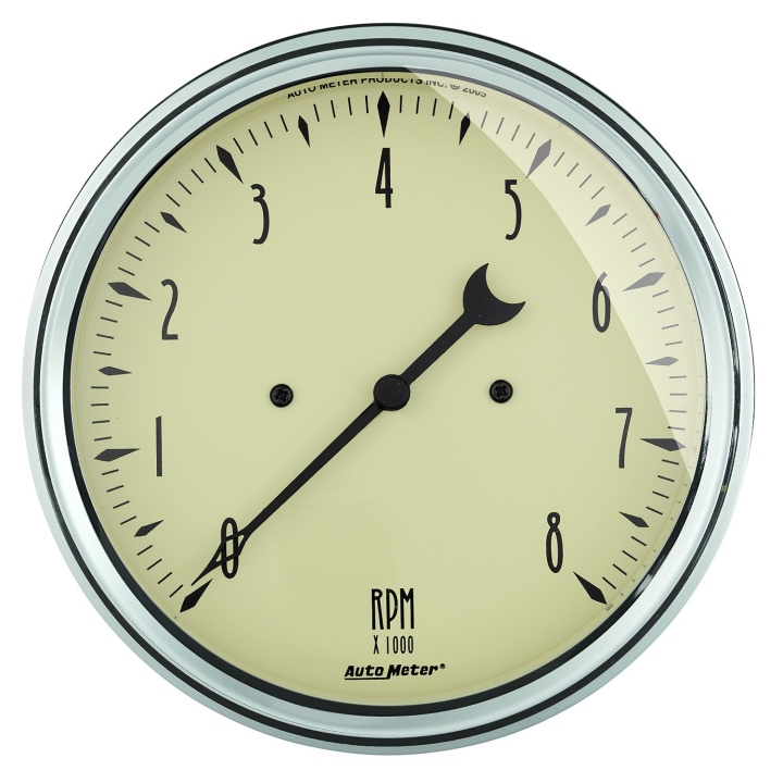 atm1899 Varvräknare 127mm 8K RPM IN-DASH ANTIQUE BEIGE