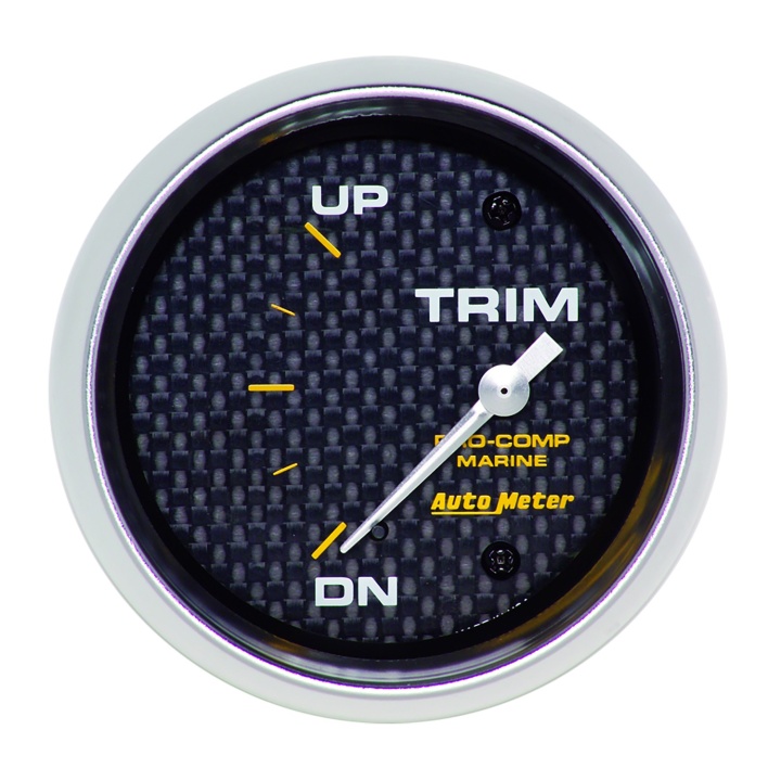 atm200767-40 Mätare (Trim Up/Down) 66.7mm 0ΩDOWN-90ΩUP (Elektrisk) MARINE CARBON FIBER