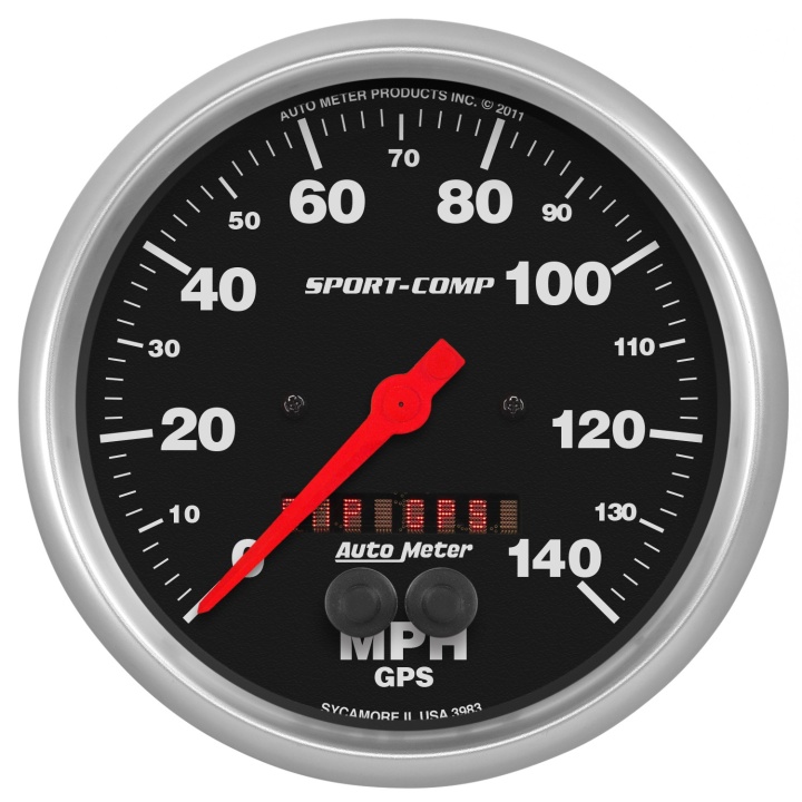 atm3983-M Hastighetsmätare 127mm 225KM/H (GPS) Sport Comp