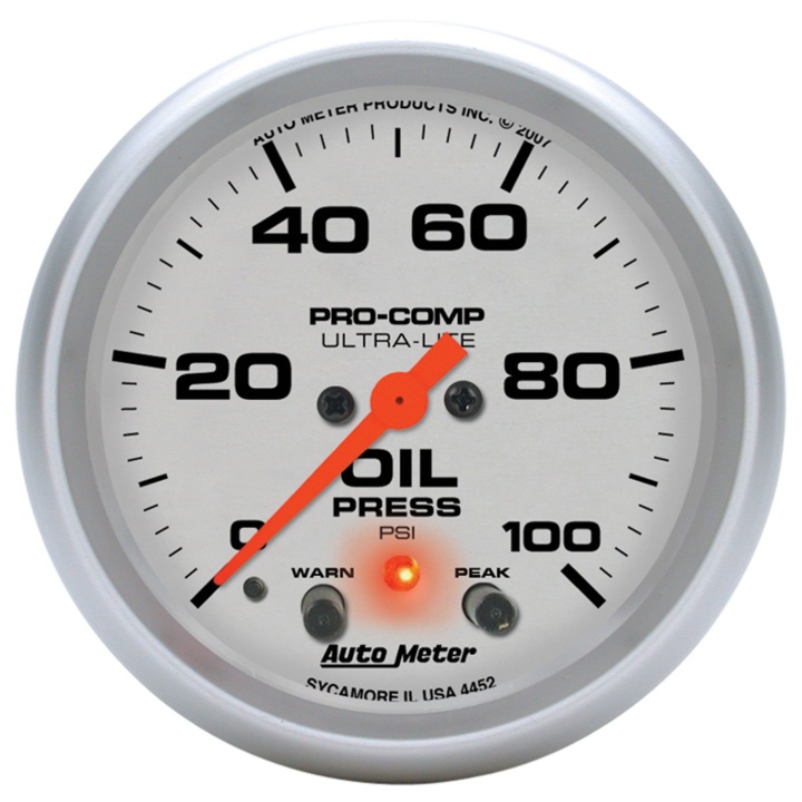 atm4452 Oljetrycksmätare 66.7mm 100PSI (Digital Stepper-motor) Ultra-Lite