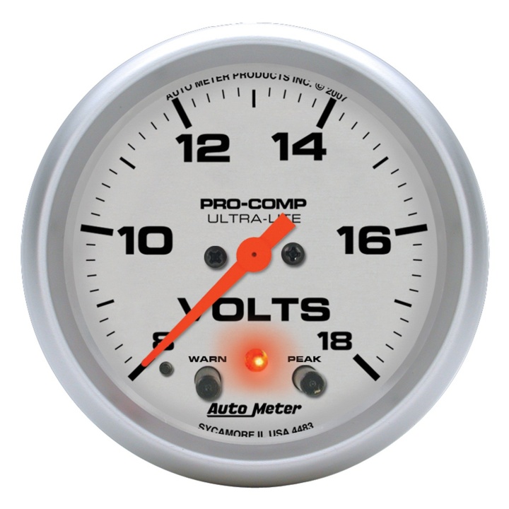 atm4483 Voltmätare 66.7mm 18V (Digital Stepper-motor) Ultra-Lite