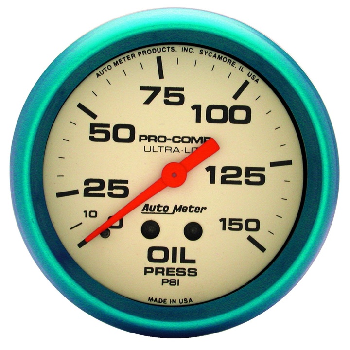 atm4523 Oljetrycksmätare 66.7mm 150PSI ULTRA-NITE