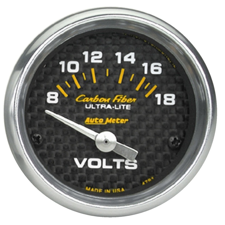 atm4791 Voltmätare 52mm 18V (Elektrisk) CARBON FIBER