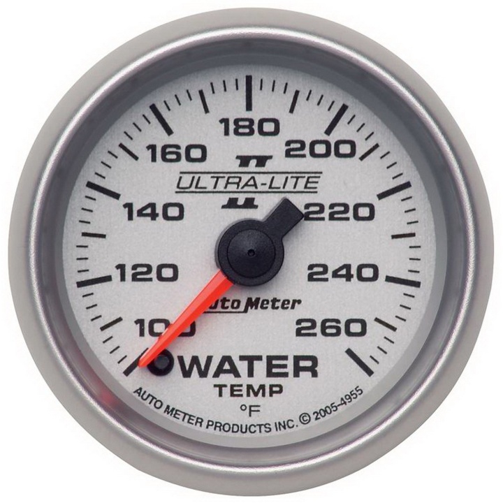 atm4955 Vattentempmätare 52mm 100-260ºF (Digital Stepper-motor) ULTRA-LITE II