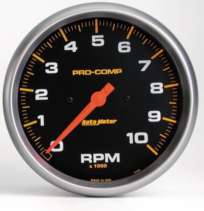 atm5160 Varvräknare 127mm 10 000 RPM In-Dash PRO-COMP