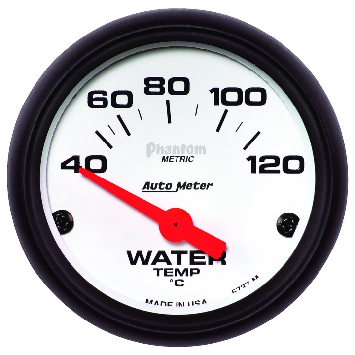 Vattentempmätare 52mm 40-120ºC (Elektrisk) PHANTOM