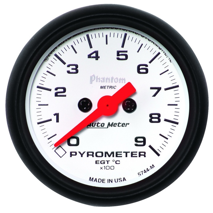 atm5744-M EGT-mätare 52mm 900ºC (Digital Stepper-motor) PHANTOM