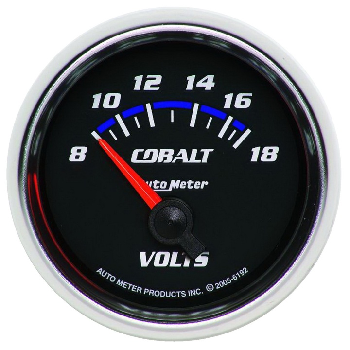 atm6192 Voltmätare 52mm 18V (Elektrisk) COBALT