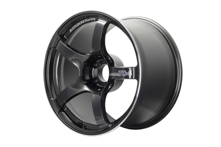 avnYAD7F48EGMR Advan TC4 17x7,5 +48 5x114,3 Racing Svart Gunmetallic & Ring Fälg