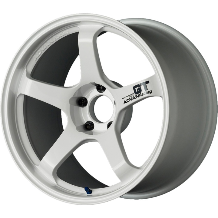 avnYAQ8J40DW Advan GT 18x9,5 +40 5-100 Racing Vit Fälg