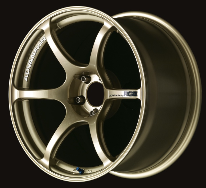 avnYAR8J45EZ Advan RGIII 18x9,5 +45 5-114,3 Racing Guld Metallic Fälg