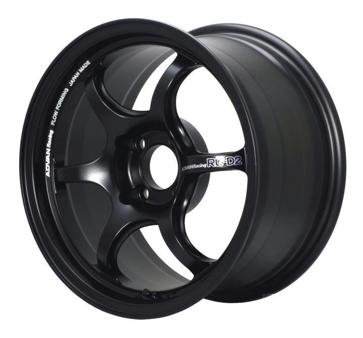 avnYAT5F40ASB Advan RG-D2 15x7,5 +40 4-100 Semi Gloss Svart Fälg