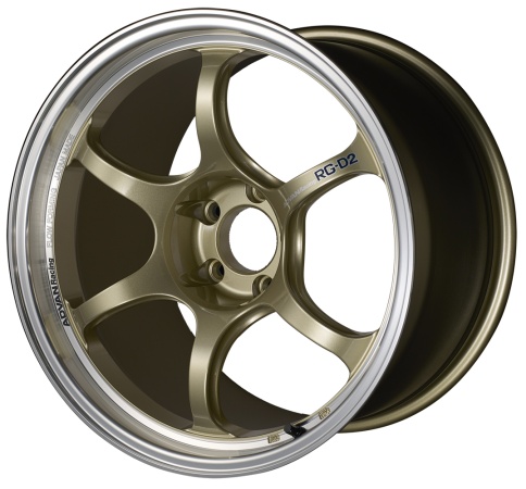 avnYAT6G38ACG Advan RG-D2 16x8,0 +38 4-100 Machining & Champagne Guld Fälg